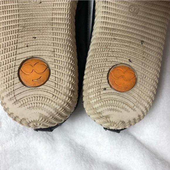 Black Leather Slip On Shoe Size 37(6.5 US) - Picture 10 of 10